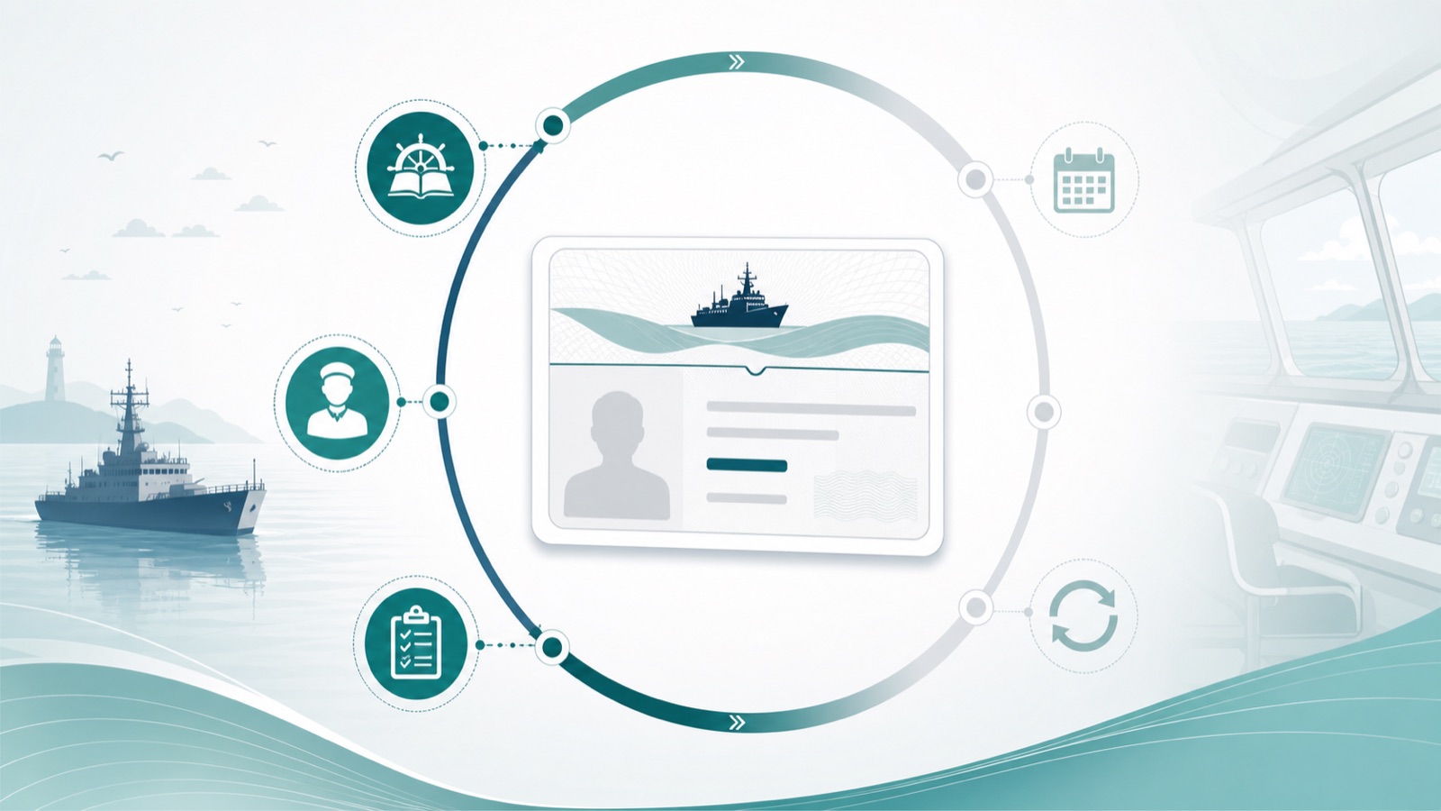 Five-year certificate planning timeline with twelve-, six- and three-month revalidation checks.